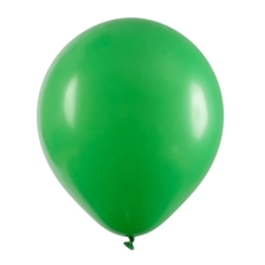 BALÃO 5" REDONDO VERDE ART LATEX - 50UN