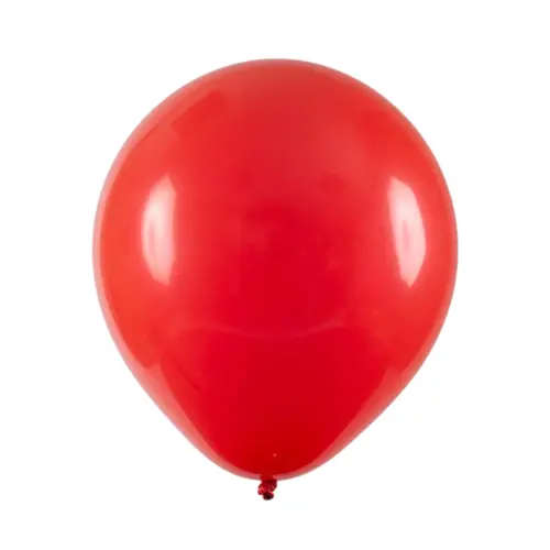 BALÃO 5" REDONDO VERMELHO ART LATEX - 50UN