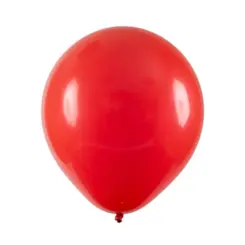 BALÃO 5" REDONDO VERMELHO ART LATEX - 50UN