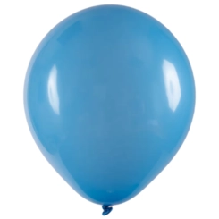 BALÃO 9" LINHA AMALU AZUL CELESTE ART LATEX - 50UN