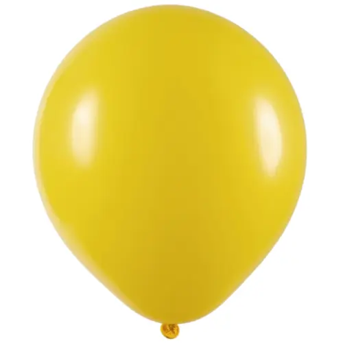 BALÃO 7" BUFFET AMARELO ART LATEX - 50UN