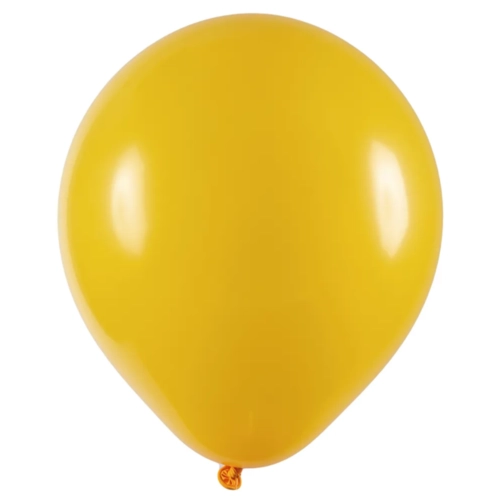 BALÃO 9" LINHA AMALU AMARELO ART LATEX - 50UN
