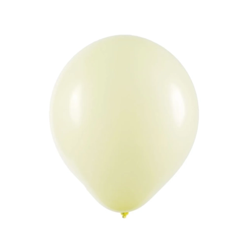 BALÃO 9" LINHA AMALU MARFIM ART LATEX - 50UN