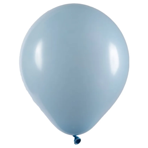 BALÃO 9" LINHA AMALU AZUL CLARO ART LATEX - 50UN