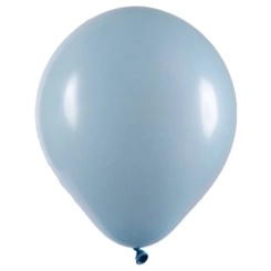 BALÃO 9" LINHA AMALU AZUL CLARO ART LATEX - 50UN