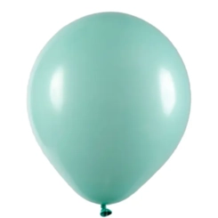 BALÃO 9" LINHA AMALU VERDE CLARO ART LATEX - 50UN
