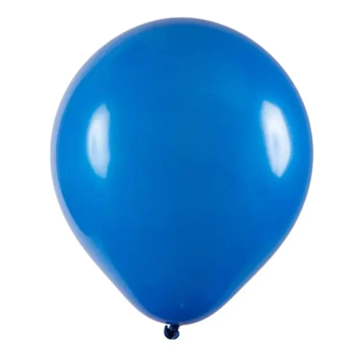BALÃO 9" LINHA AMALU AZUL ART LATEX - 50UN