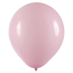 BALÃO 9" LINHA AMALU ROSA CLARO ART LATEX - 50UN