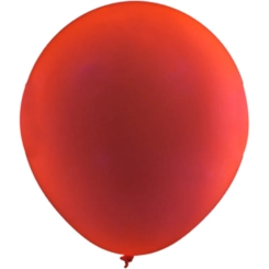 BALÃO 9" NEON LARANJA ART LATEX - 25UN