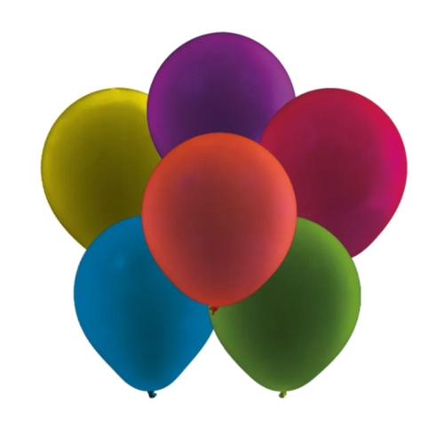 BALÃO 5" NEON SORTIDO ART LATEX - 25UN
