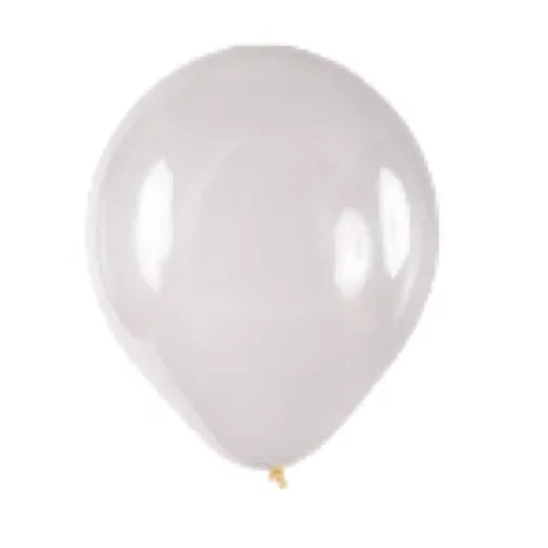 BALÃO 9" LINHA AMALU CRISTAL ART LATEX - 50UN