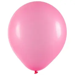 BALÃO 7" BUFFET ROSA PINK ART LATEX - 50UN
