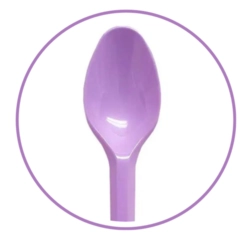 COLHER SOBR CANDY LAVANDA BELLO - 50 UN