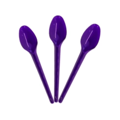 COLHER SOBREMESA ROXO BELLO - 50 UN