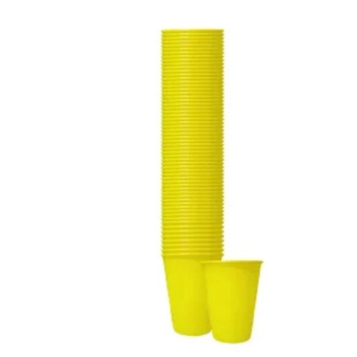 COPO 200ML  AMARELO BELLO  - 50 UN