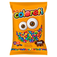 CONFETE COLORETI JAZAM SORTIDO 300G