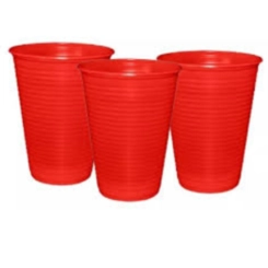 COPO 200ML  VERMELHO BELLO  - 50 UN