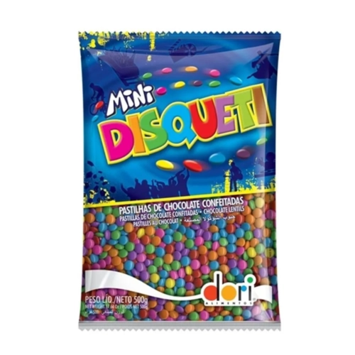 CONFETE MINI DISQUETI 500G