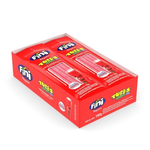 FINI TUBES MORANGO ACIDO 12X15G