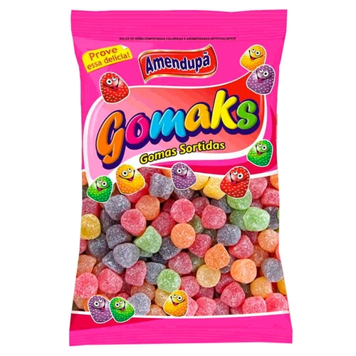 BALA DE GOMA GOMAKS SORTIDAS 1KG