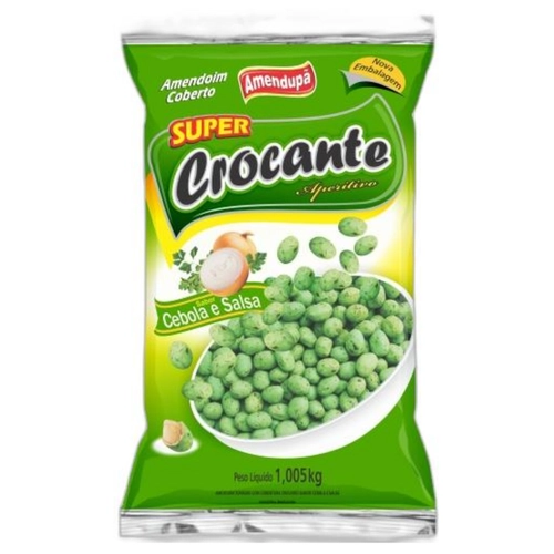 AMENDOIM CROCANTE CEBOLA E SALSA 1.005KG.