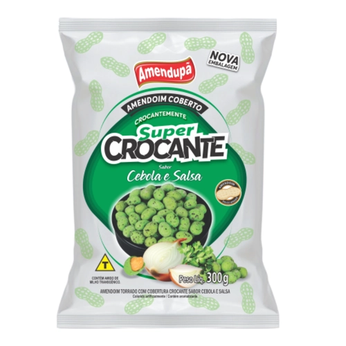 AMENDOIM CROCANTE CEBOLA E SALSA 300G