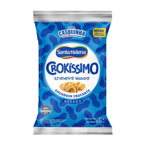AMENDOIM CROKISSIMO LEVEMENTE SALGADO SANTA HELENA 1.01KG