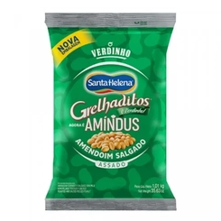 AMENDOIM GRELHADITOS AMINDUS SEM PELE SANTA HELENA 1,01KG