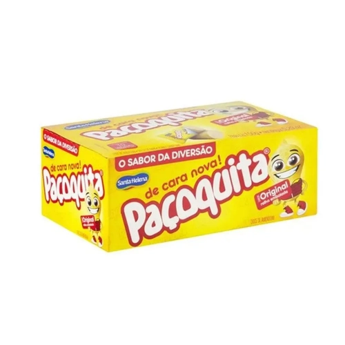 PAÇOQUITA ROLHA EMBALADA 150G SANTA HELENA  - 10UN