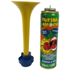 BUZINA A GÁS DA ALEGRIA TUBO 250ML 120G