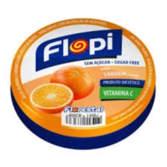 FLOREST BALA FLOPI LARANJA SEM ACUCAR 40G