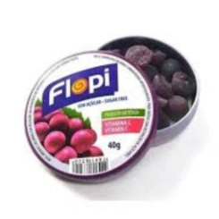 FLOREST BALA FLOPI UVA SEM ACUCAR 40G