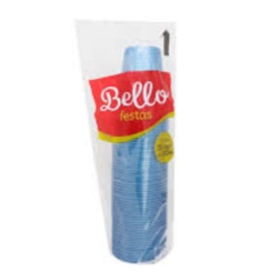 COPO 200ML PEROL AZUL BELLO - 50 UN
