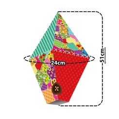 BALÃO DECORATIVO DE PAPEL GRANDE ARRAÍA