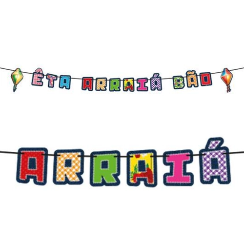 FAIXA DECORATIVA ARRAÍA