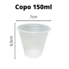 COPO MASSIMO 150ML TR BELLO - 100 UN