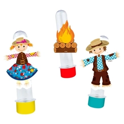 MINI PERSONAGEM DECORATIVO ARRAÍA