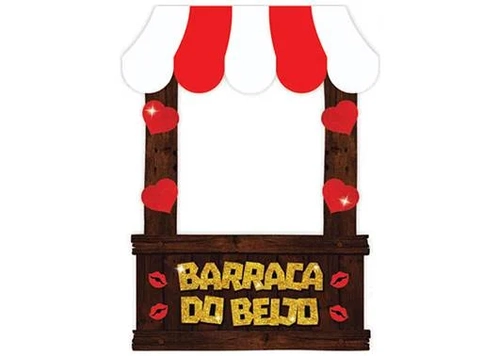 MOLDURA PARA FOTO BARRACA DO BEIJO ARRAIA