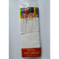 PAPEL BALA LISO BRANCO BELLO  - 48 UN