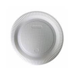 PRATO 21 CM RASO BRANCO BELLO - 10 UN