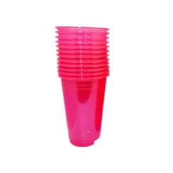 COPO PS440ML NEON ROSA BELLO - 15 UN