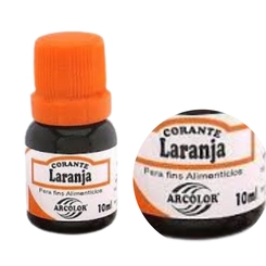 CORANTE 10ML LARANJA