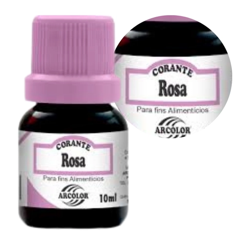 CORANTE 10ML ROSA