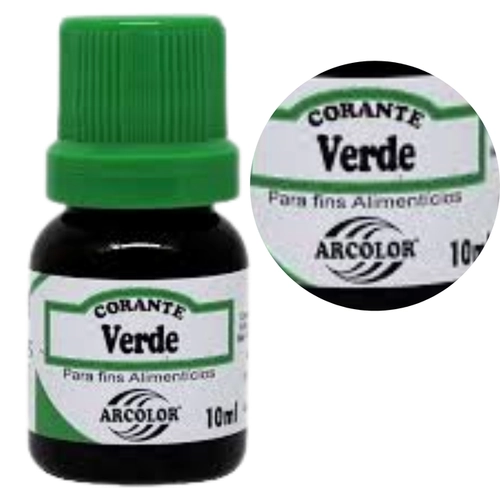 CORANTE 10ML VERDE