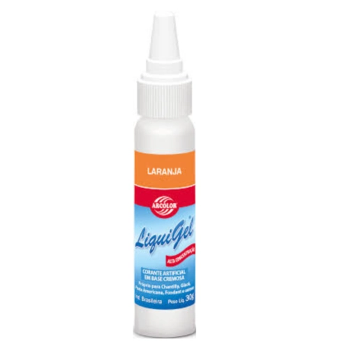 CORANTE LIQUIGEL LARANJA 30G