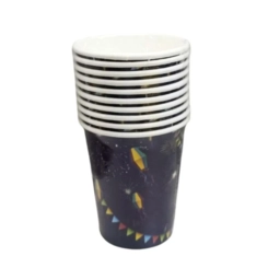 COPO PAPEL NOITE 270ML - 10UN