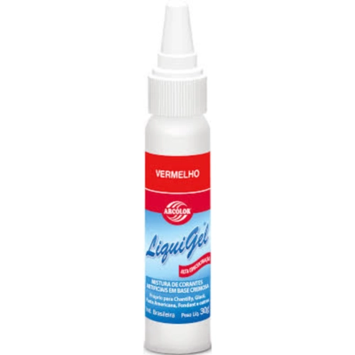 CORANTE LIQUIGEL VERMELHO 30G