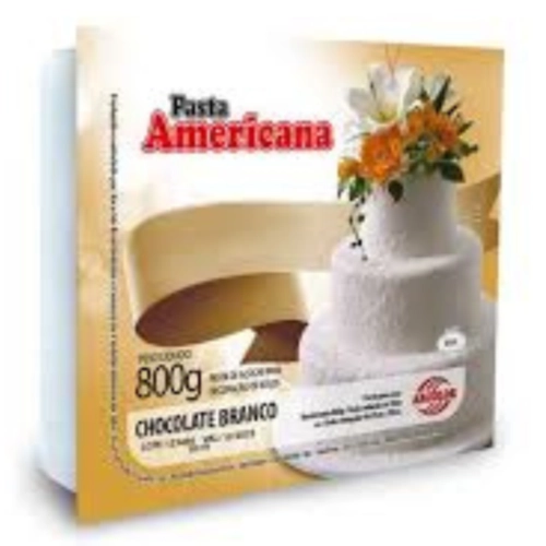 PASTA AMERICANA SABOR CHOCOLATE BRANCO 800G