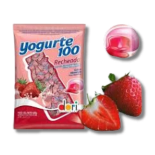 BALA YOGURTE 100 RECHEADA - 100G