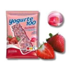 BALA YOGURTE 100 RECHEADA - 100G